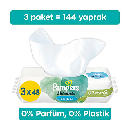 Prıma Islak Havlu Aqua Pure 3lü