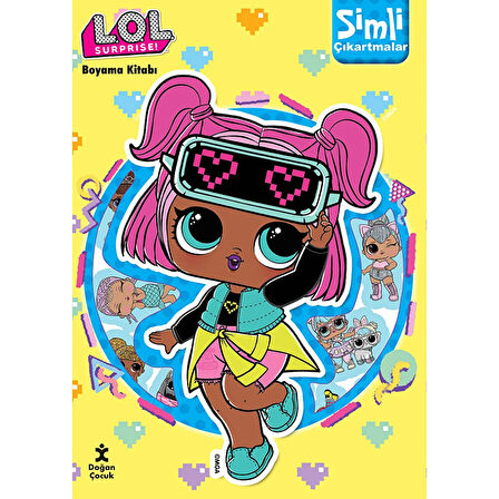 LOL SURPRISE SİMLİ ÇIKARTMALI BOYAMA KİT