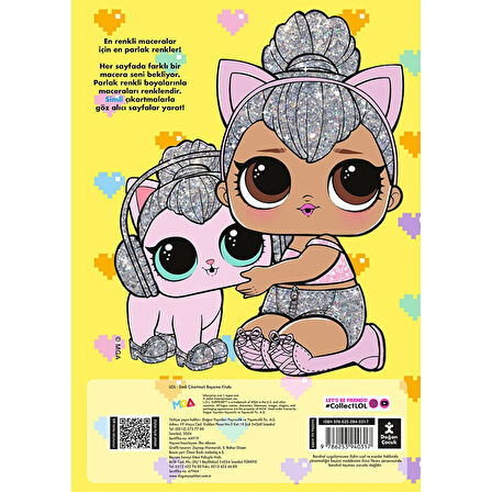 LOL SURPRISE SİMLİ ÇIKARTMALI BOYAMA KİT