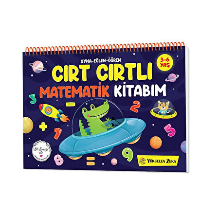 Cırt Cırtlı Matematik Kitabım 3-6 yaş