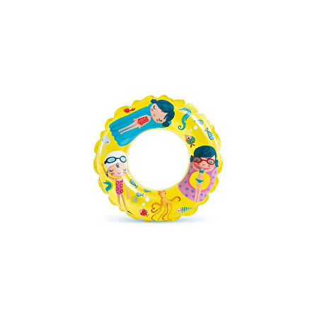 Şeffaf Baskılı Simit 61 cm Asortili