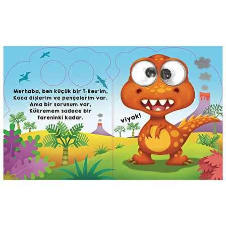 Fırıldak Gözler Merhaba Dinocuk