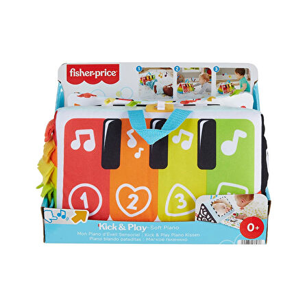 Fisher Price Işıklı ve Müzikli Yumuşak Piyano HND54
