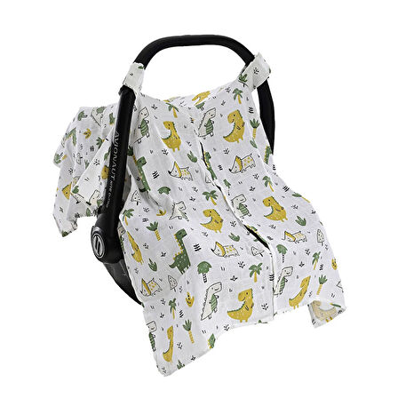 Müslin Ana Kucağı Örtüsü