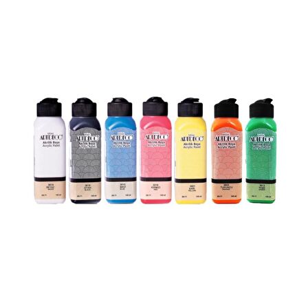 Artdeco Akrilik Boya 140 ml 7'li SET
