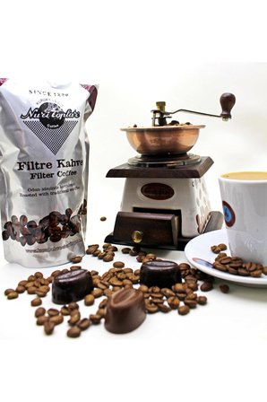 Nuri Toplar Filtre Kahvesi 250 Gr Brazil Cerrado Çekirdeği - Odun Ateşinde Kahve