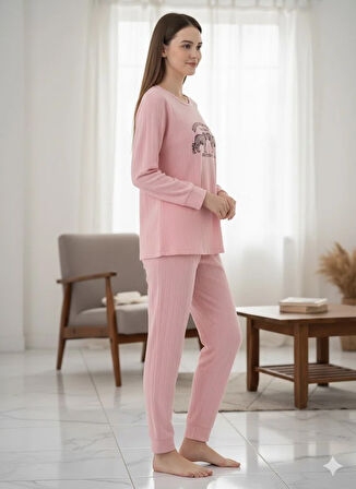 KADIN KALIN PİJAMA TAKIM