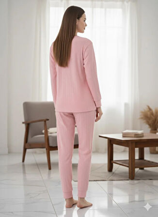 KADIN KALIN PİJAMA TAKIM