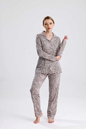 PAMUKLU PİJAMA TAKIMI 5008