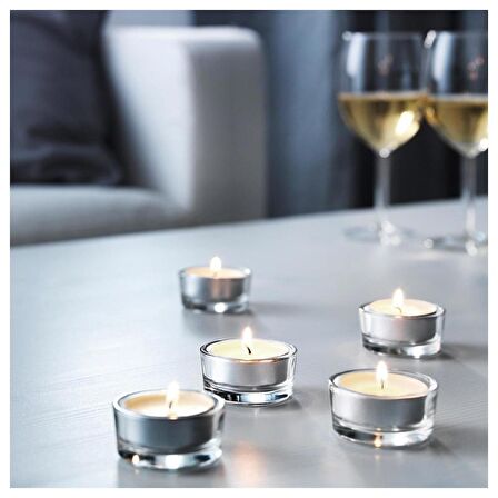 IKEA Glimma Tealight Mum 100'lü Paket