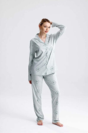 PAMUKLU PİJAMA TAKIMI 5009