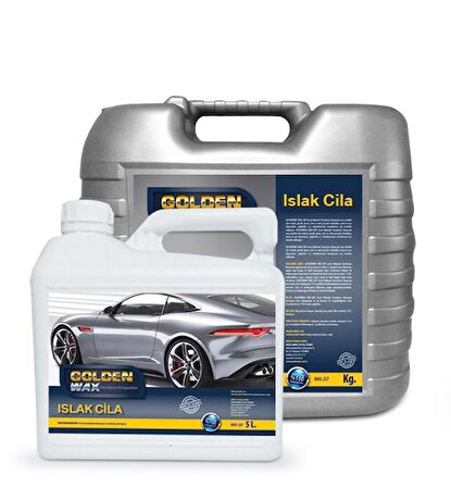 GOLDENWAX 500 ML Yağmur Kaydırıcı Özellikli Hızlı Cila Islak Cila Oto Cila Kaporta Cilası Showroom Cilası En İyi Oto Cilası