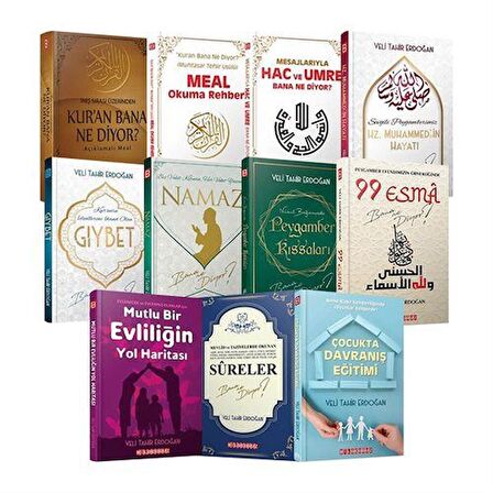 Kur'an Bana Ne Diyor? - Veli Tahir Erdoğan Seti (11 Kitap Set) / Veli Tahir Erdoğan