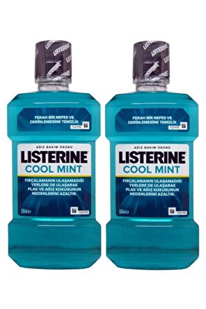 Listerine Cool Mint 500 Ml X 2 Adet