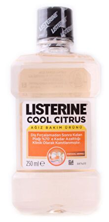 Listerine Ağız Gargarası Coolcıtrus Portakal 250 ml