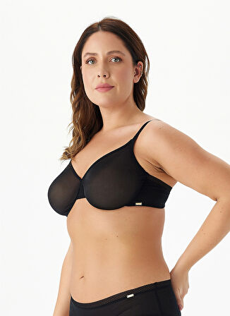 Gossard Siyah Balenli Sütyen 6271