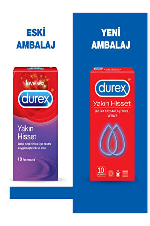 Yakın Hisset Daha Özel His Için 10'lu Prezervatif