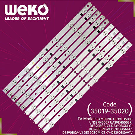 WKSET-5103 35019X5 35020X5 39-3535LED-60EA 10 ADET LED BAR