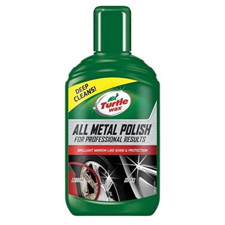 Turtle Wax Krom ve Metal Parlatıcı 300 Ml