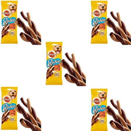 Pedigree Rodeo Biftekli Köpek Ödülü 70 Gr x 5 Adet