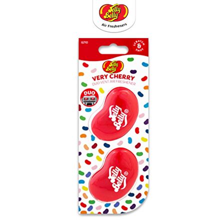 Jelly Belly DuoVent Kalotifer Geçme Koku VeryCherry 14gr. Muz, Vanilya, Kiraz Aromalı