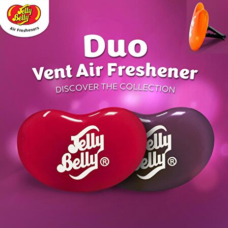 Jelly Belly DuoVent Kalotifer Geçme Koku Tutti Fruitti  14gr. Muz, Mandalina, Vanilya, Ahududu Aroma