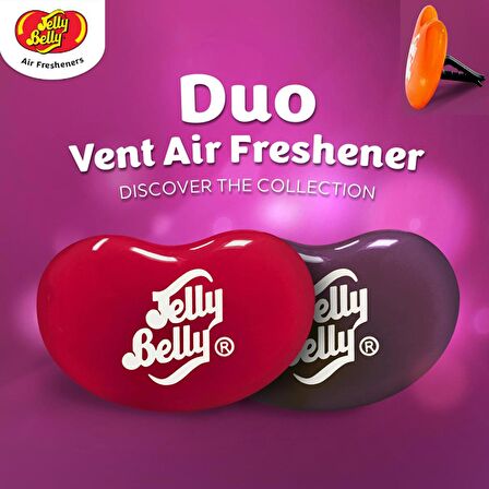 Jelly Belly DuoVent Kalotifer Geçme Koku BubbleGum 14gr. Sakız, Keklik Üzümü, Vanilya, Portakal Arom