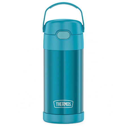 Thermos F401 Funtainer SS Çocuk Pipetli Termos 0,355 Lt Teal