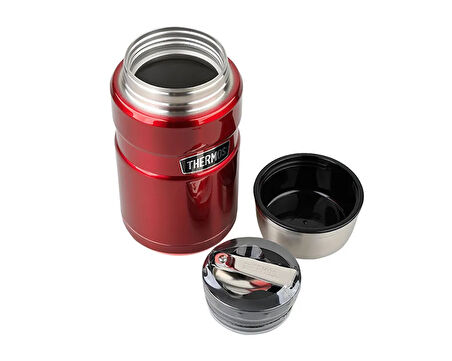 Thermos Stainless King Yemek Termosu 0.71L Cranberry Yemek Termosu SK3021-CRTRAK Kırmızı