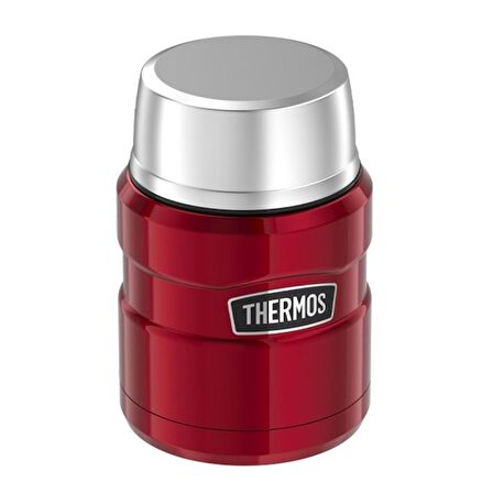 Thermos Çelik Yemek Termosu 0.47 Lt Kırmızı