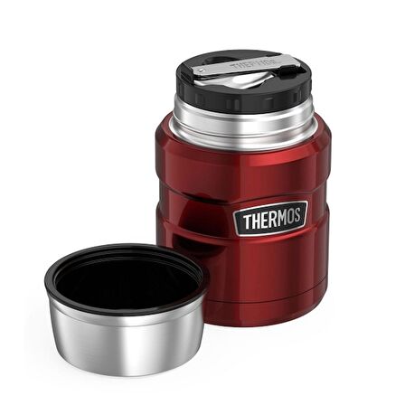 Thermos Çelik Yemek Termosu 0.47 Lt Kırmızı