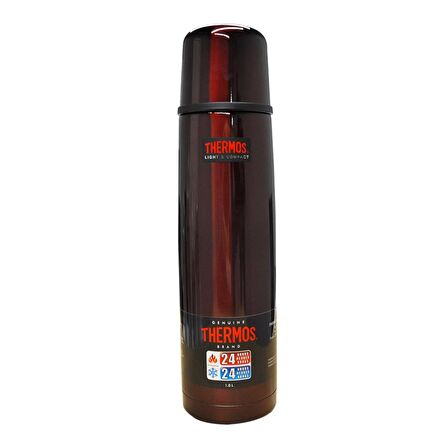 Thermos FBB-1000 185199 Light/Compact 1 Litre Koyu Kırmızı Termos