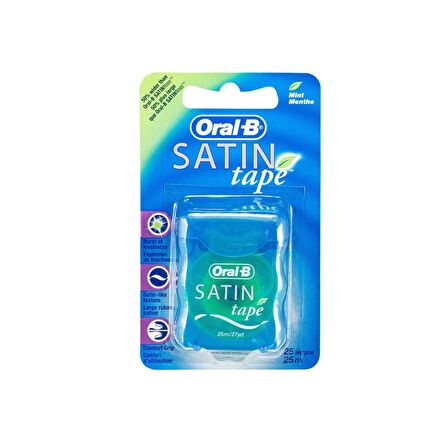 Oral-B Satin Floss Mint Diş İpi 25m