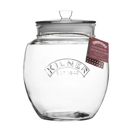 Kilner Universal Cam Kapaklı Kavanoz 4 Lt