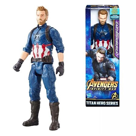 Avengers: Infinity War Titan Hero Captain America Figür E1421 / E0570