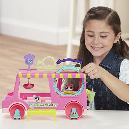 Littlest Pet Shop Miniş Yiyecek Kamyonu E1840 Lisanslı Ürün