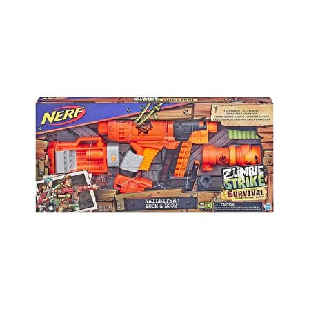 Nerf Elite Zombie Strike Nailbiter E6163 Lisanslı Ürün