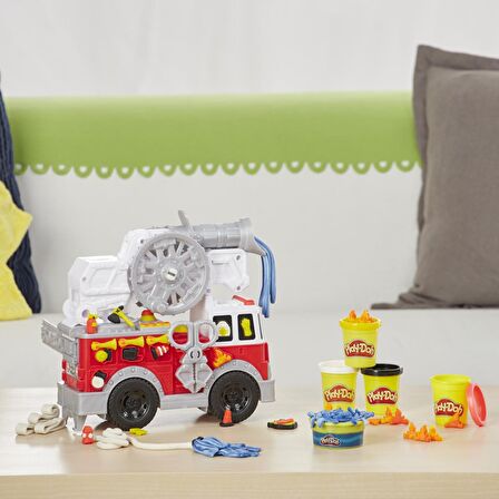 Play-Doh Çalışkan İtfaiye Aracı