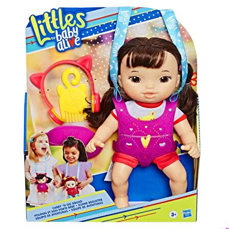 Baby Alive Minik Bebeğim ve Bebek Kangurusu E6646-E7175