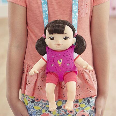Baby Alive Minik Bebeğim ve Bebek Kangurusu E6646-E7175