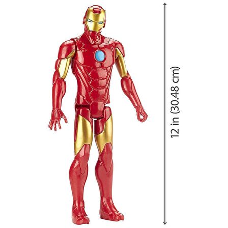 Avengers: Endgame Iron Man Titan Hero Figür E7873-E3309
