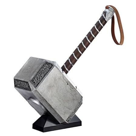 Hasbro Marvel Legends Thor Mjolnir Premium Elektronik Hammer, Ses ve Işık Efektli