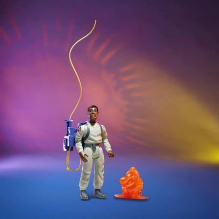 Hasbro Ghostbusters Kenner Classics Winston Zeddemore and Chomper Ghost Retro Aksiyon Figure
