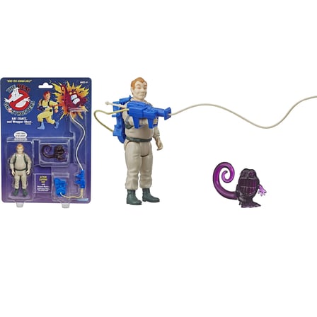 Hasbro Kenner Classic The Real Ghostbusters Ray Stantz and Wrapper Ghost Aksiyon Figure