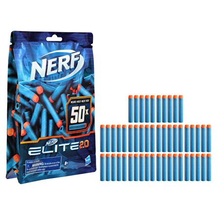 Nerf Elite 2.0 Dart Yedek Paket 50'li Lisanslı Ürün