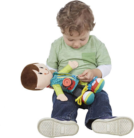 Playskool Klasik Giydirme Eğlenceli Arkadaşlar, Etkinlik Peluş Bebek 2 Yaş ve Üstü Çocuklar İçin