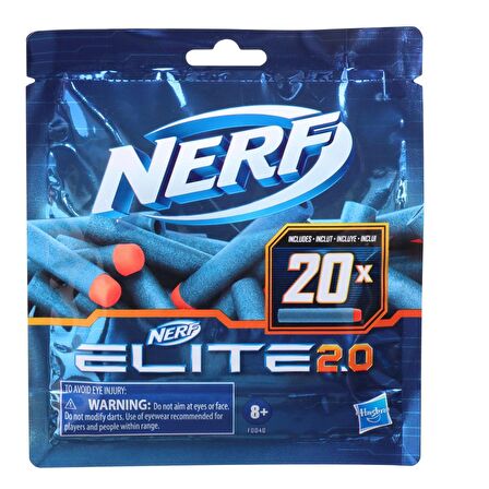 Nerf Elite 2.0 Dart 20'li Yedek Paket F0040 Lisanslı Ürün