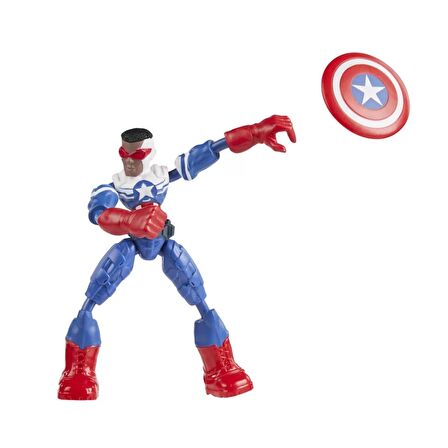 Marvel Avengers Avengers Bend & Flex Captain America Figür E7377 - F0971