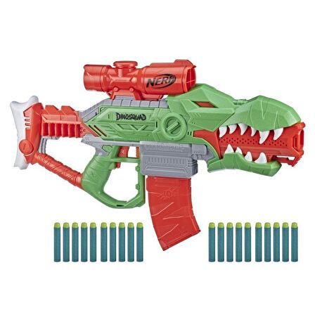 Nerf Dinosquad Rex-Rampage F0807 Lisanslı Ürün