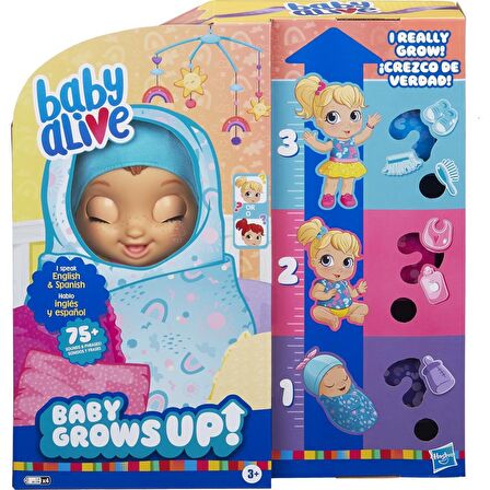 Baby Alive Büyüyen ve Konuşan Bebeğim E8199 Lisanslı Ürün